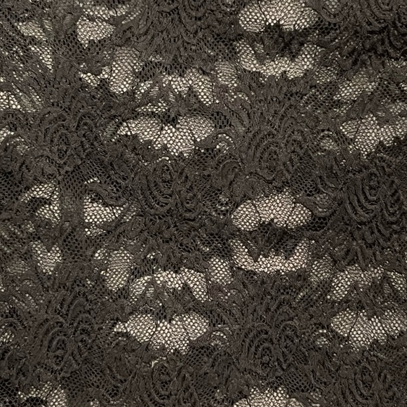 Black Lace long sleeve Top. Size: Med
Great condition; only worn one time. - Picture 2 of 8